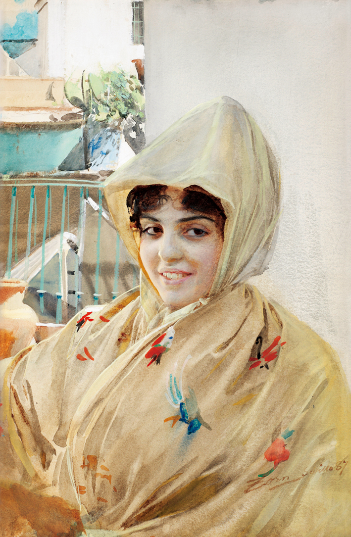  安德斯·莱奥纳德·佐恩 Anders Leonard Zorn —— 塞维利亚的西班牙女孩